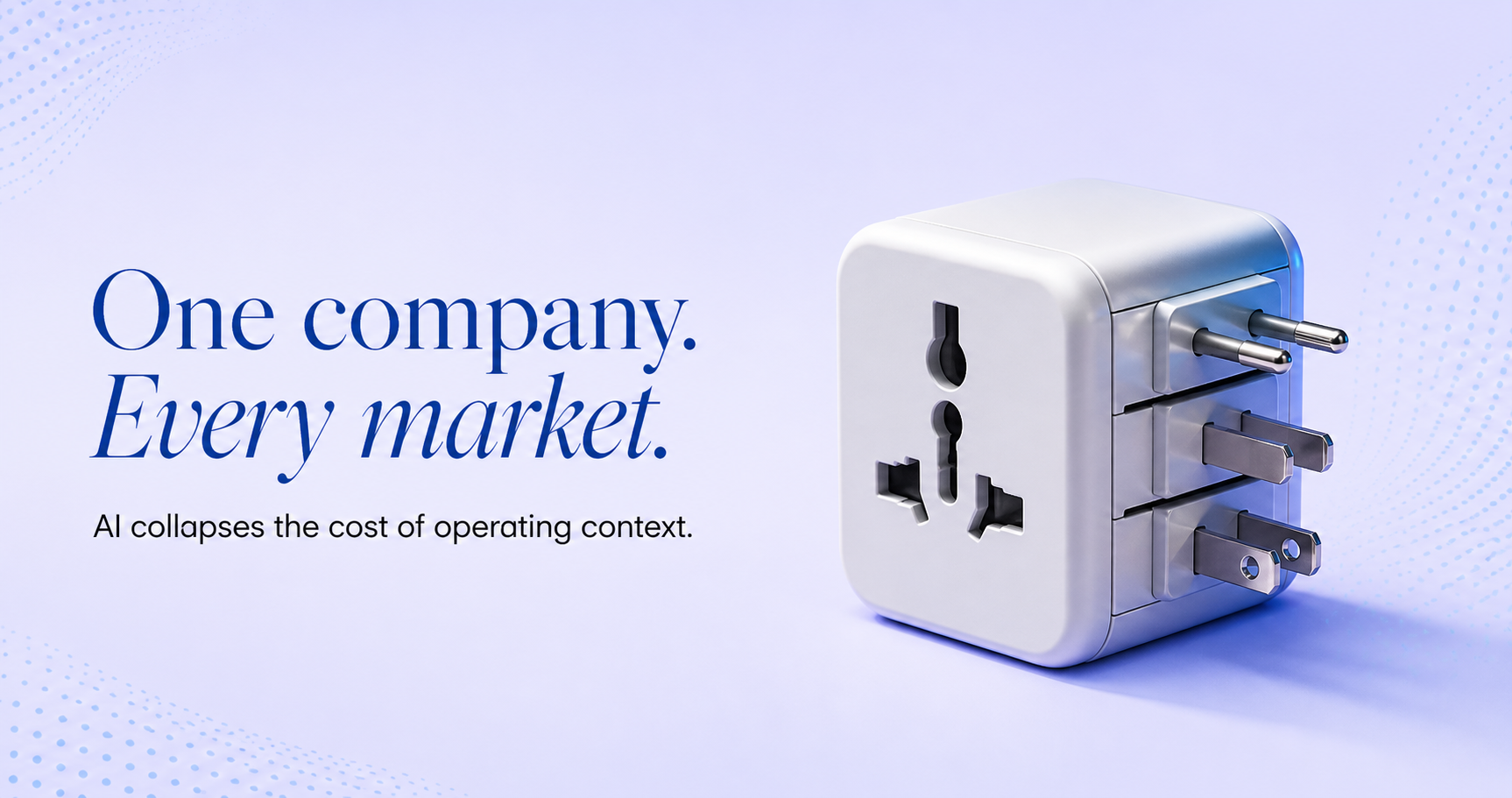 Editorial visual for AI Will Let India Export Consumer Companies