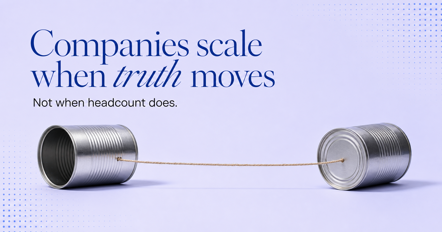 Editorial visual for Companies Scale at the Speed They Learn