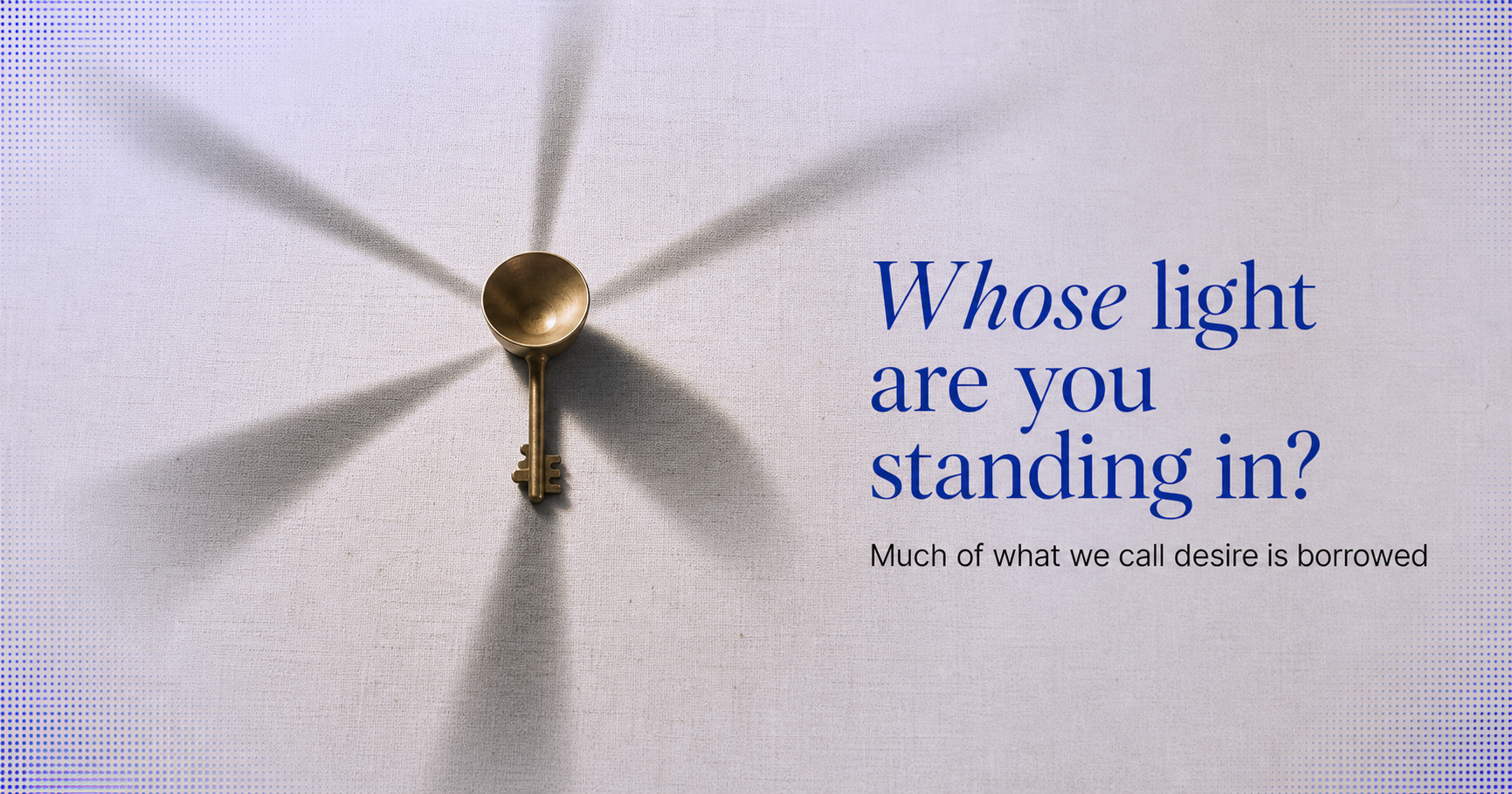 Editorial visual for Who Taught You to Want This?